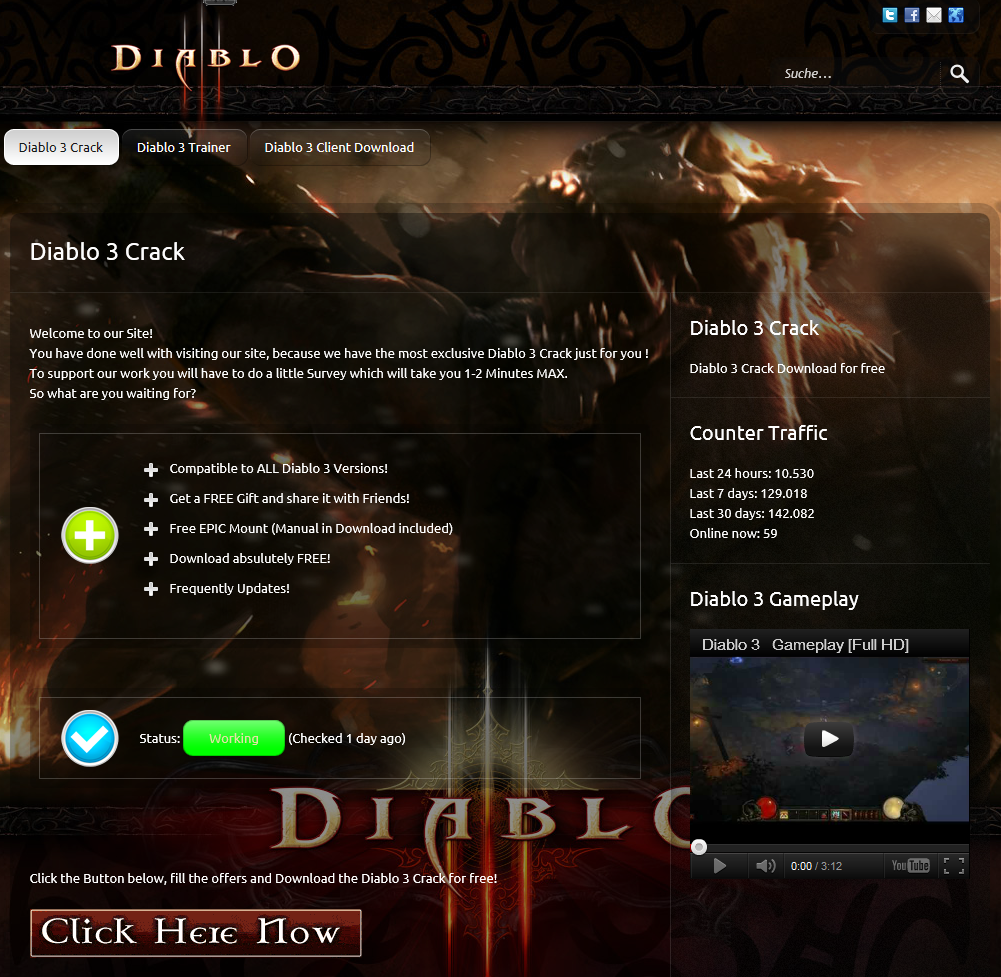 download game diablo 3 offline full crack